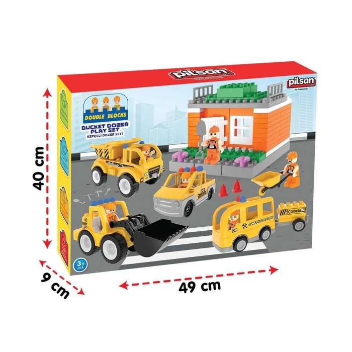 03 614 1010361401002 DOUBLE BLKS KEPÇELİ DOZER SETİ