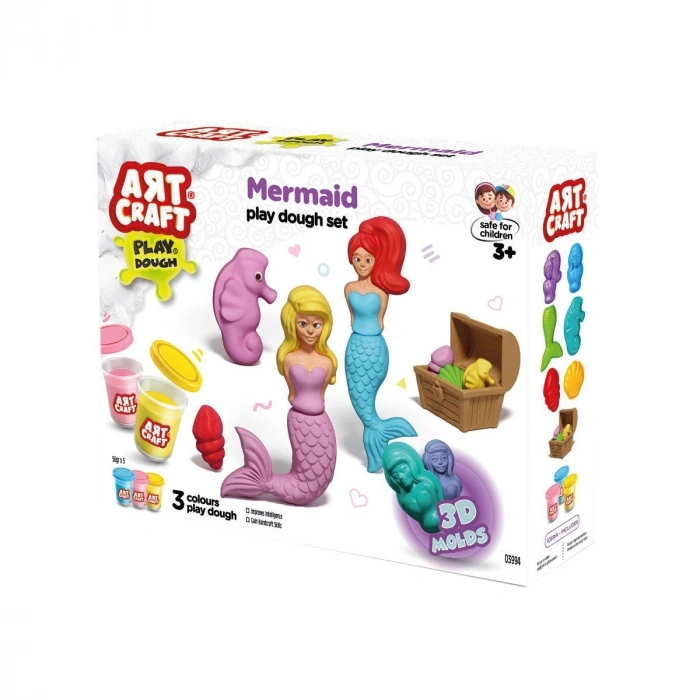 03994 Art Craft Deniz Kızı Hamur Set 168 Gr -Fent