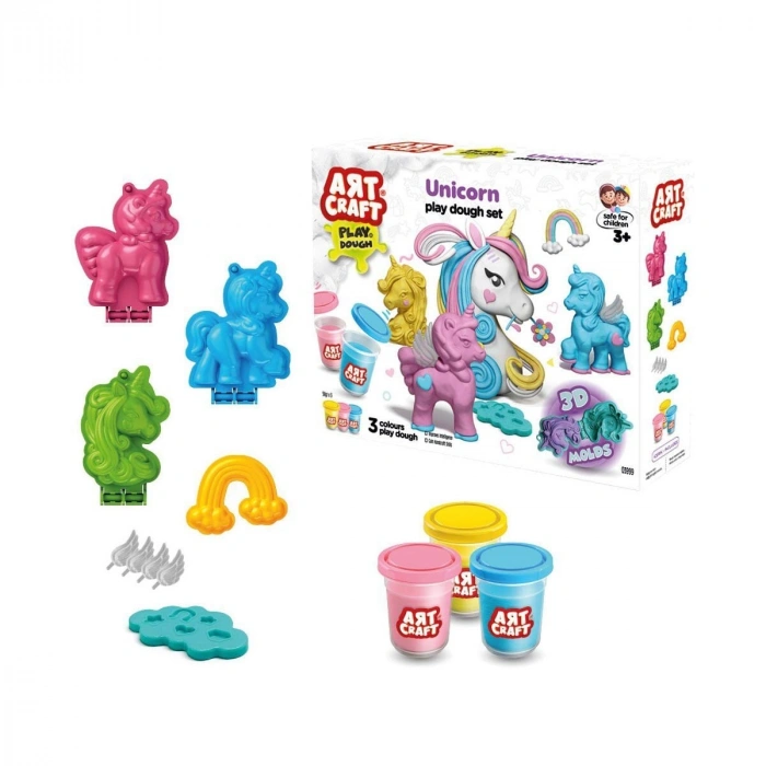 03999 Art Craft Unicorn Hamur Set 168 Gr -Fent
