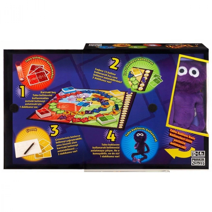 04199 Hasbro  - Tabu XL +12 yaş