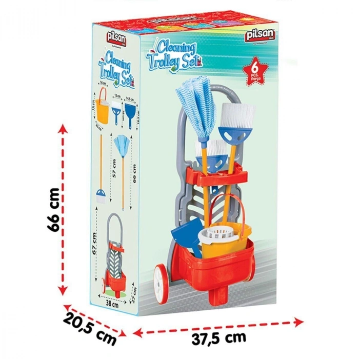 07 620 ARABALI TEMİZLİK SETİ