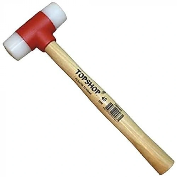 09465 Ağaç Saplı Plastik Tokmak 50 mm