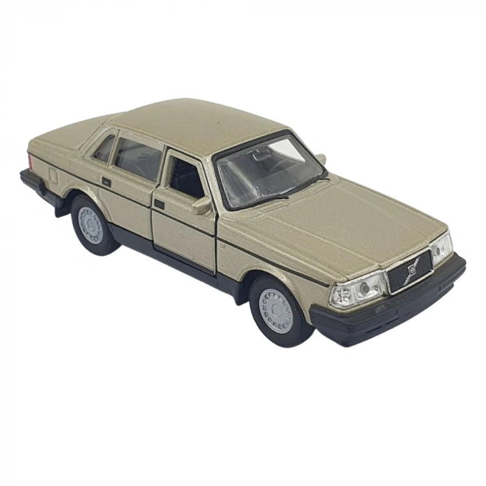 1:32 Volvo 240 GL Çek Bırak -Araba -  43784-BEJ - 1 ADET