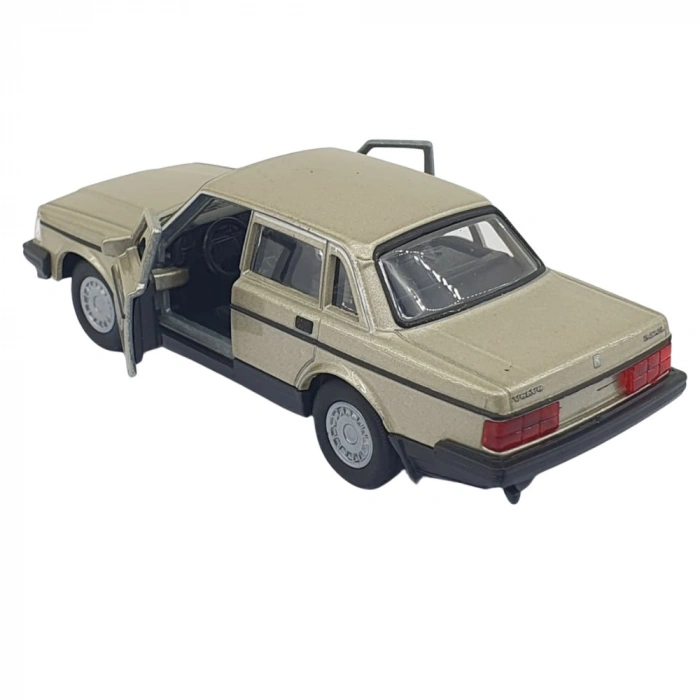 1:32 Volvo 240 GL Çek Bırak -Araba -  43784-BEJ - 1 ADET