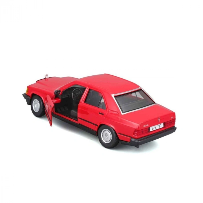 1021103 1:24 Mercedes Benz 1987 190 E Model Araba