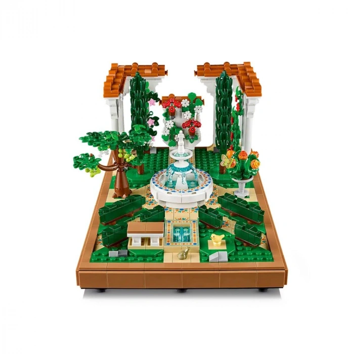 10359 Lego icons Çeşmeli Bahçe - Fountain Garden 1302 parça +18 yaş