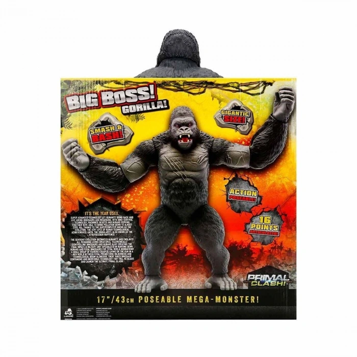 1037113 l Clash Büyük Patron Goril 42 cm -Sunman