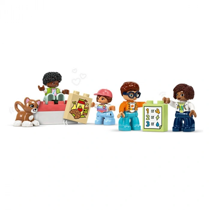 10428 Lego Duplo  Büyük İnteraktif Mahalle Treni 103 parça +3 yaş