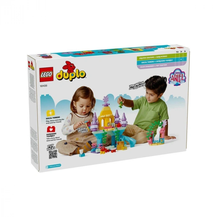 10435 Lego Duplo in Sihirli Su Altı Sarayı 116 parça +2 yaş