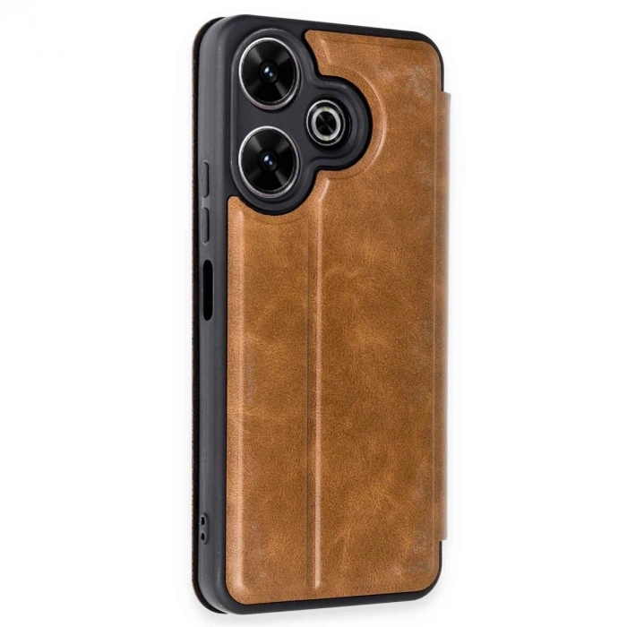 13 4g Kılıf Flip Cover - Taba
