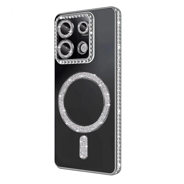 13c Joke Simli Magneticsafe Kılıf - Gümüş