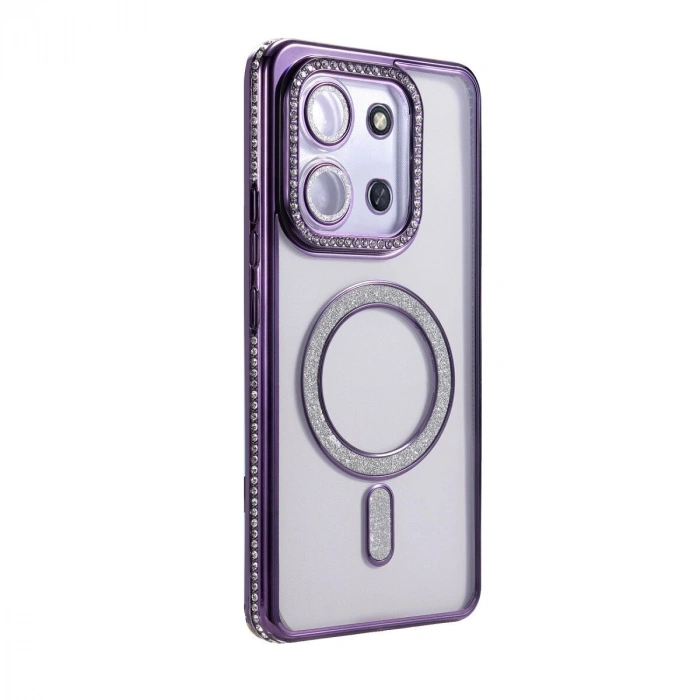 15c 4g Joke Simli Magneticsafe Kılıf - Derin Mor