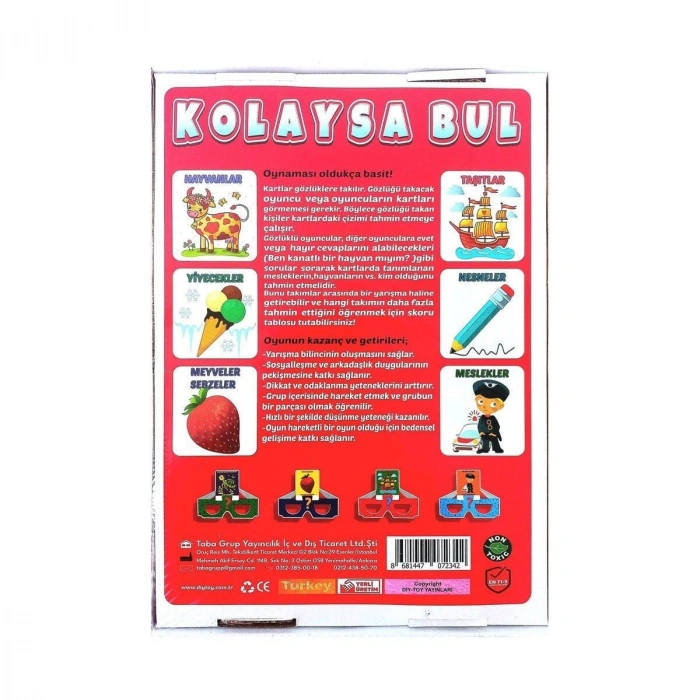 1631550 KOLAYSA BUL TAİN ETME OYUNU