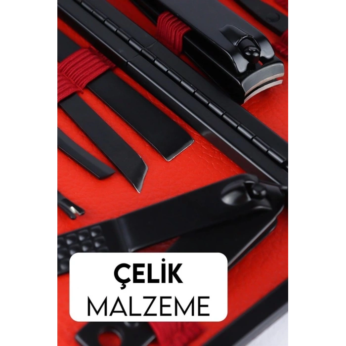17 Parça  Profesyonel Manikür Seti