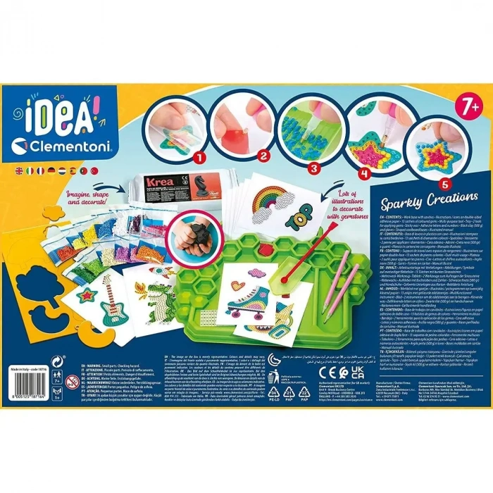 18716 Idea Clemi - Işıltılı Tasarımlar +7 yaş