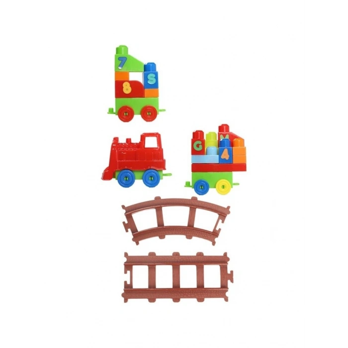 2403 - PLAYBOX 41 PARÇA LEGO TREN SETİ - 1 ADET
