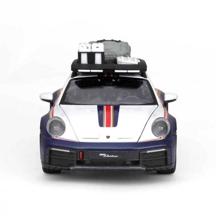 28029 Burago 1:24 Porsche 911 Dakar Model Araba -Sunman