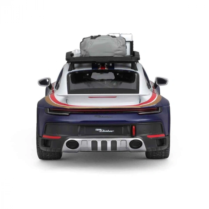 28029 Burago 1:24 Porsche 911 Dakar Model Araba -Sunman