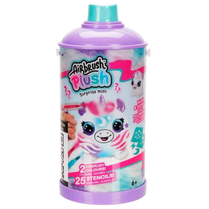 28796 SUN-CNL-HOBİ SET AIRBRUSH PLUSY STERY MINI PLUSH