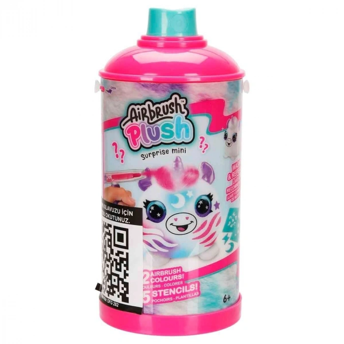 28796 SUN-CNL-HOBİ SET AIRBRUSH PLUSY STERY MINI PLUSH