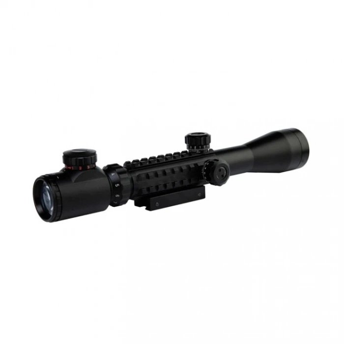 3-9x40 Zoomlu Keskin Nişancı  Dürbünü Kızaklı