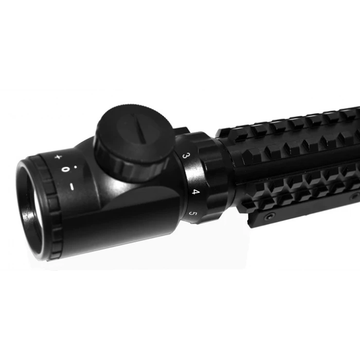 3-9x40 Zoomlu Keskin Nişancı  Dürbünü Kızaklı