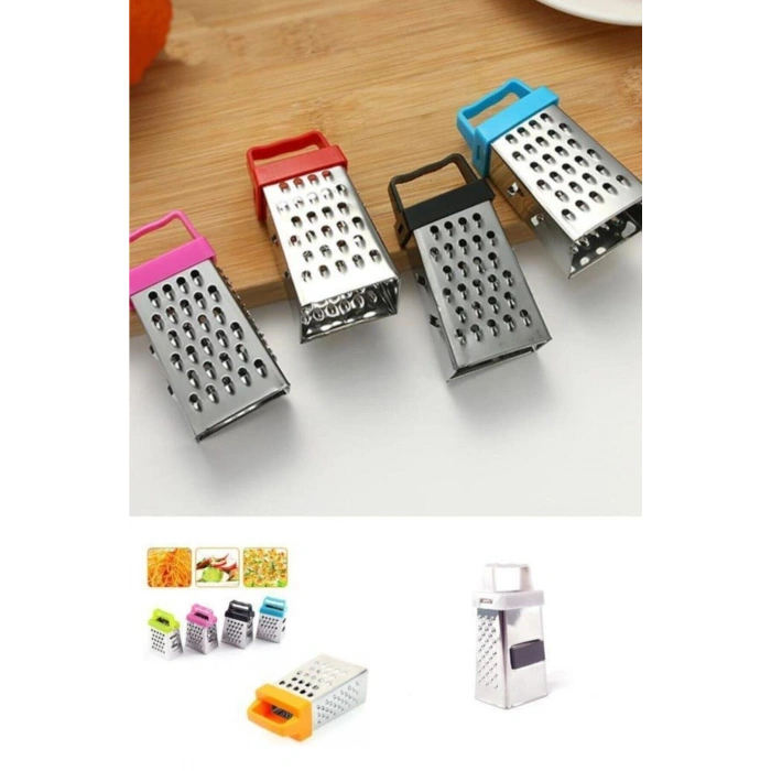 3 Fonksiyonlu Mıknatıslı Mini Sarımsak Peynir Rendesi 8 Cm (74)