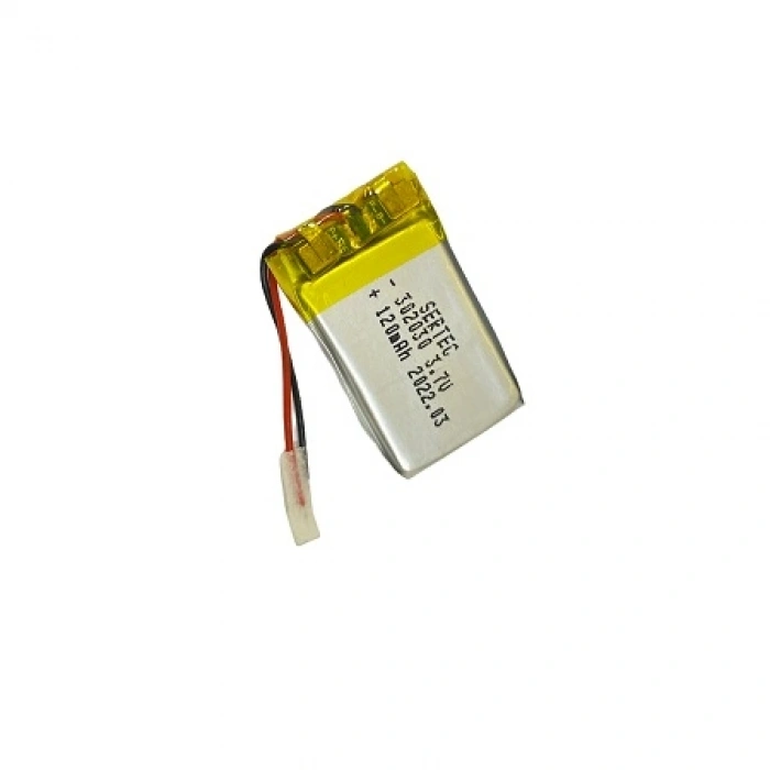 302030 3.7V 120 Mah Lipolymer Pil Devreli/1.5A (74)