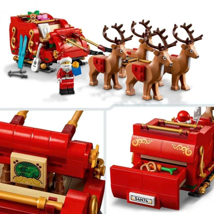 40499 Lego Noel Babanın Kızağı 343 parça +9 yaş