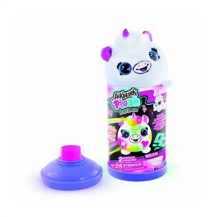 45521 SUN-CNL-HOBİ SET AIRBRUSH PLUSYSTERY MINI PLUSH NEON SERIES 2