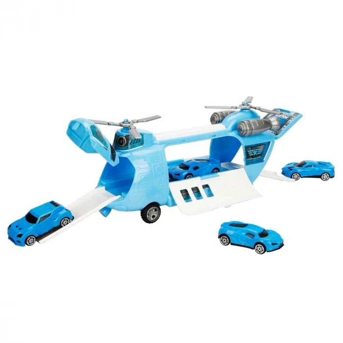 4782 SUN-RYL-MXX-GARAJ SET POLİS AMBULANS ASKER TAŞIYICI HELİKOPTER ARB 3R