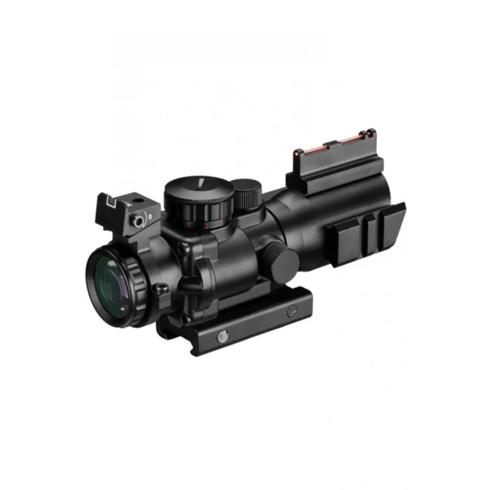 4X32 Kırmızı Işıklı  Dürbünü 4x32 Nişangah