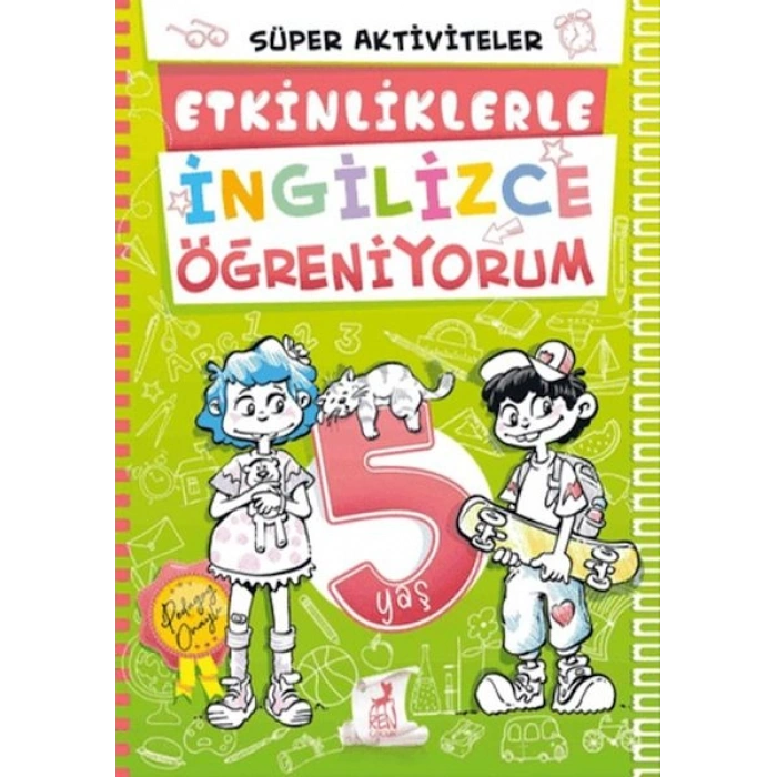 5 Yaş Etkinliklerle İngilizce Öğreniyorum