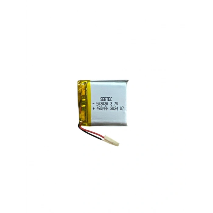 503030 3.7V 450Mah Lipolymer Pil Devreli/1.5A (74)