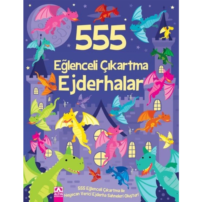 555 Eğlenceli Çıkartma - Ejderhalar