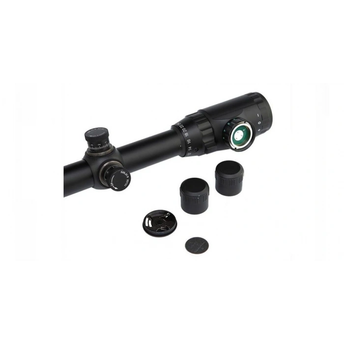6-24x50 AOE  Dürbünü Çift Işık Kırmızı Yeşil Kaynaklı Zoomlu