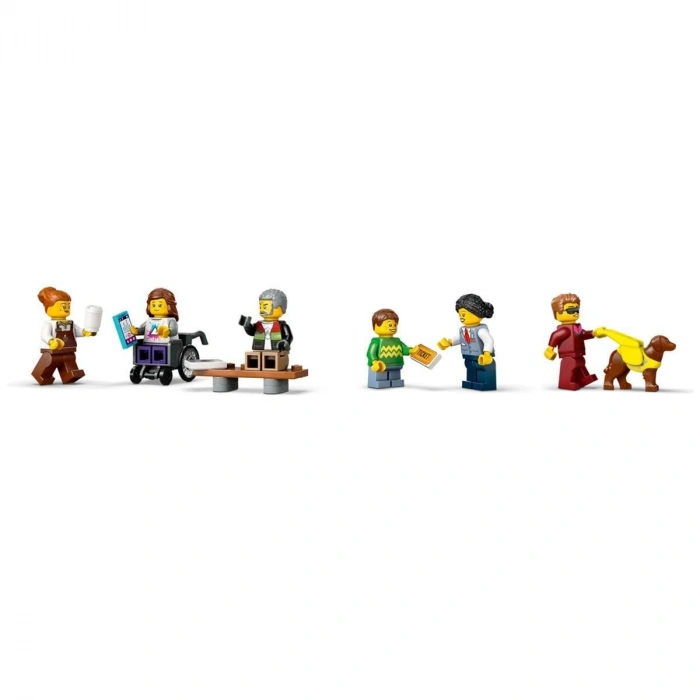 60423 Lego City Şehir Merkezi Tramvay İstasyonu 811 parça +7 yaş
