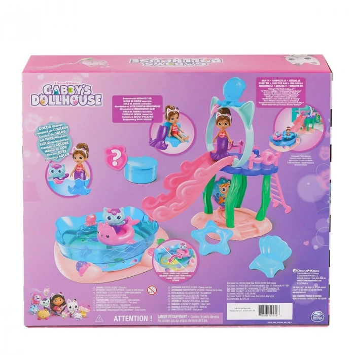 6067878 Gabbys Dollhouse Gabby ve Mercat Purr-ific Huz Oyun Seti