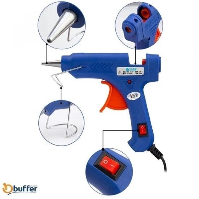 60w Silikon Mum Tabancası Büyük (  )