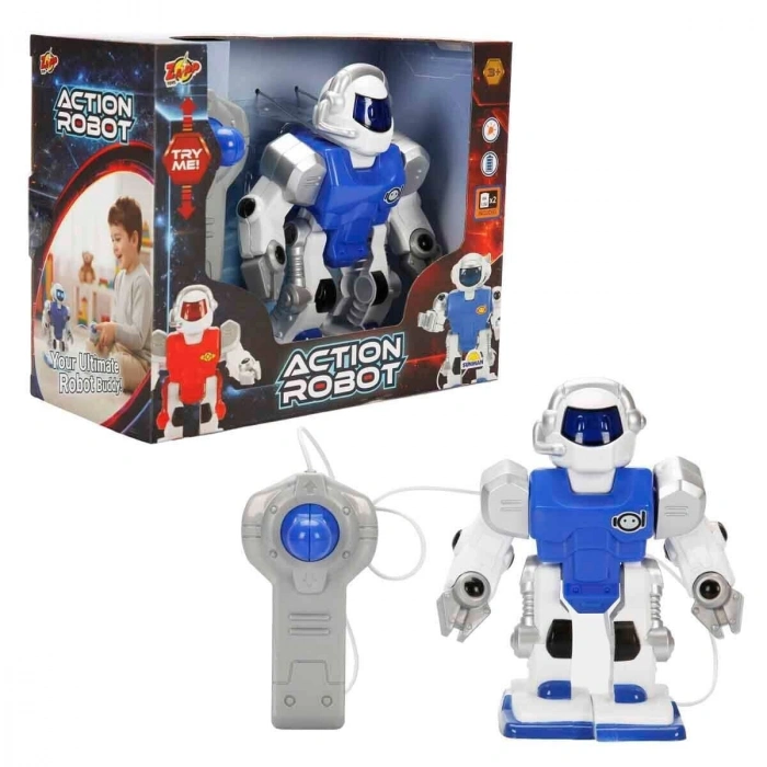 6534 SUN-SABC-ZAP-KK MİNİ ACTION ROBOT IŞIKLI 2A