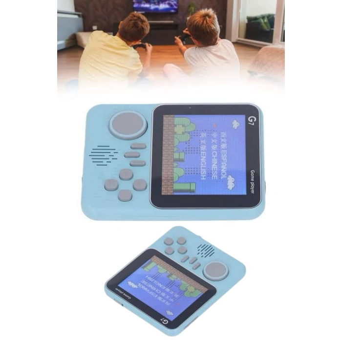666 Oyunlu Retro El Konsolu Atari 3.5 İnç Taşınabilir Oyun Konsolu