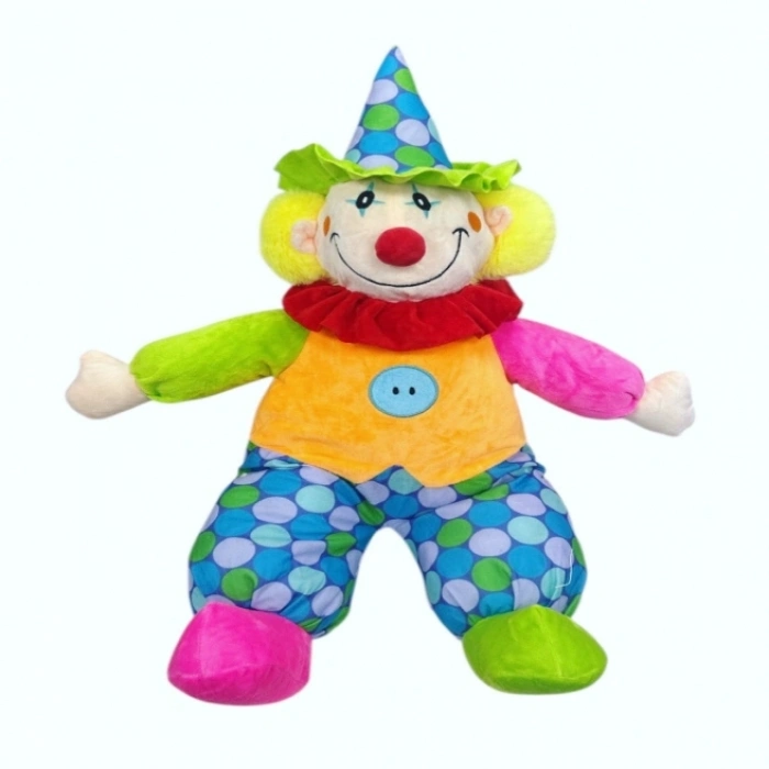 70 cm BÜYÜK BOY Palyaço Peluş Oyuncak Bebek