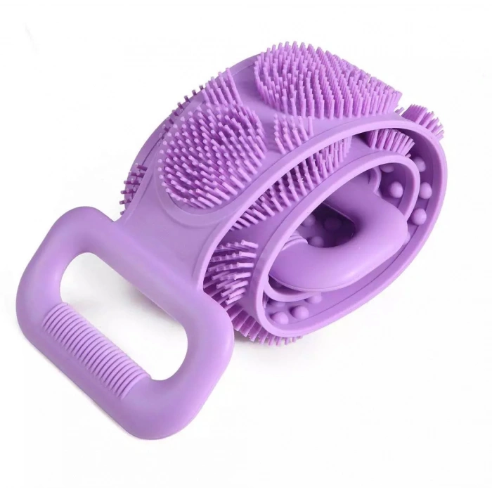 70 cm Çift Taraflı Sırt Kesesi - Duş Kesesi - Peeling Banyo Kesesi