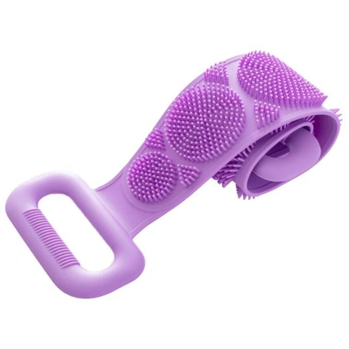 70 cm Çift Taraflı Sırt Kesesi - Duş Kesesi - Peeling Banyo Kesesi