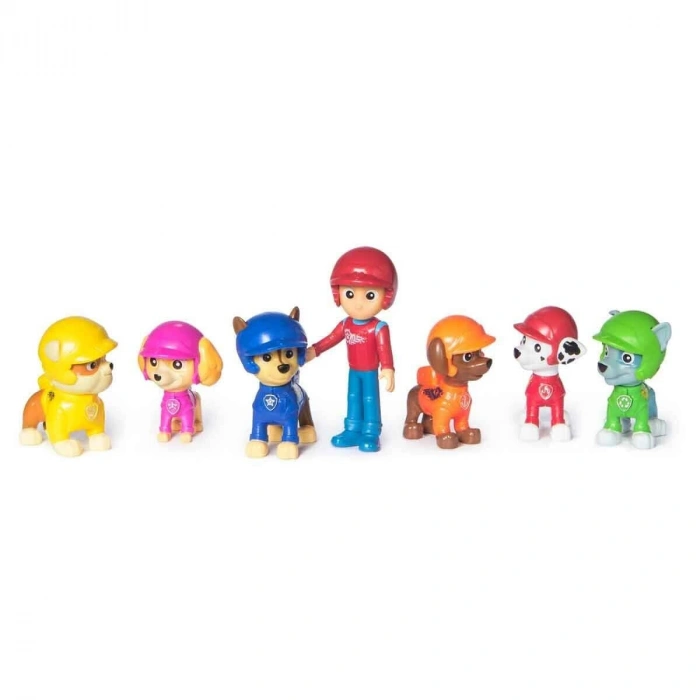 70443 SUN-SPM-FİGÜR SET PAW PATROL RESCUE WHEELS TEMALI 7Lİ