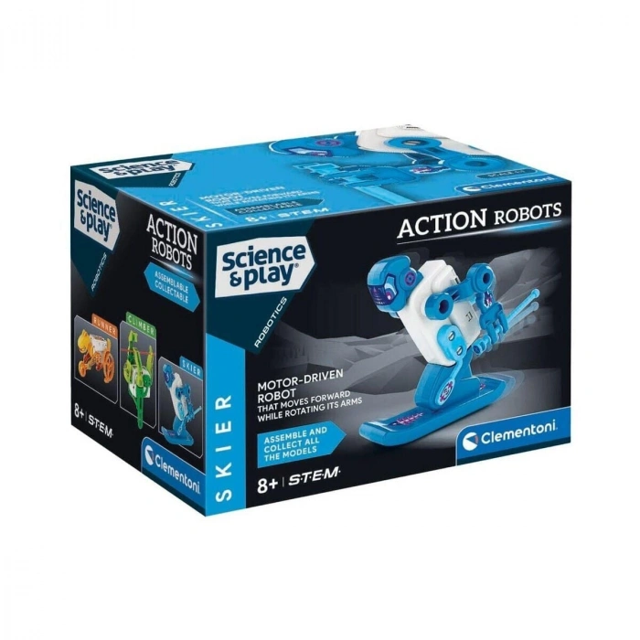 75136TR Robotik Laboratuvarı - Action Robots - Skier +8 yaş