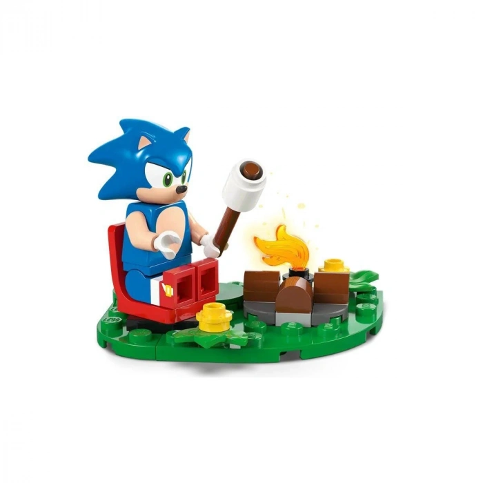 77001 Lego Sonic the Hedgehog Sonicin Kamp Ateşi Çarpışması 177 parça +7 yaş