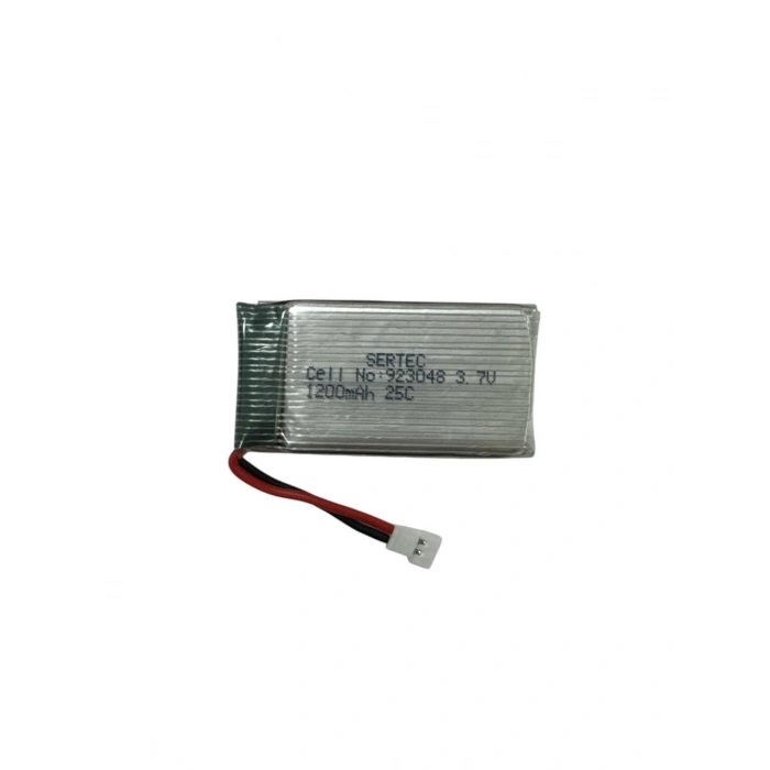 923048 / 3.7V  1200Mah  25C Beyaz Soket (74)