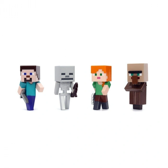 9385138300W04 Minecraft Figures 2 5 We 4die-cast pop-culture collectible(Belirtilen fiyat, tekli satış için adet fiyatıdır.)