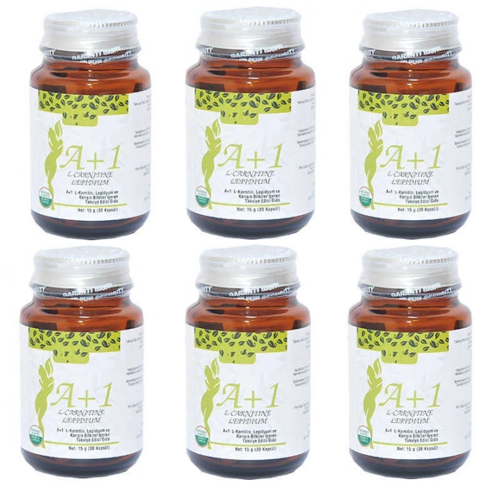A1 L-Carnitine Lepidium sel 30  X 6 Adet